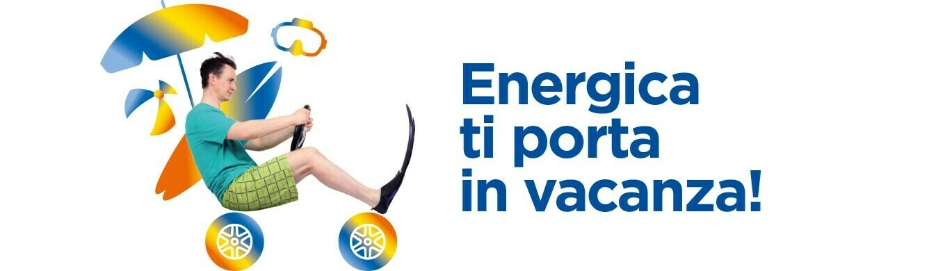 Con 'GAS PREZZO FISSO GO' Energica ti porta in vacanza